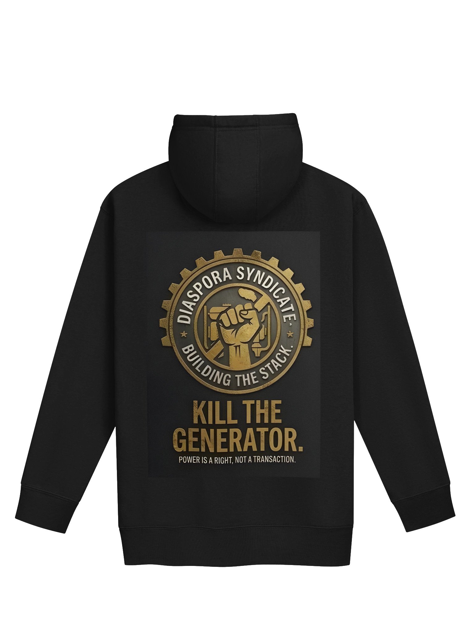 The "Diaspora Syndicate" Power Hoodie product image (2)