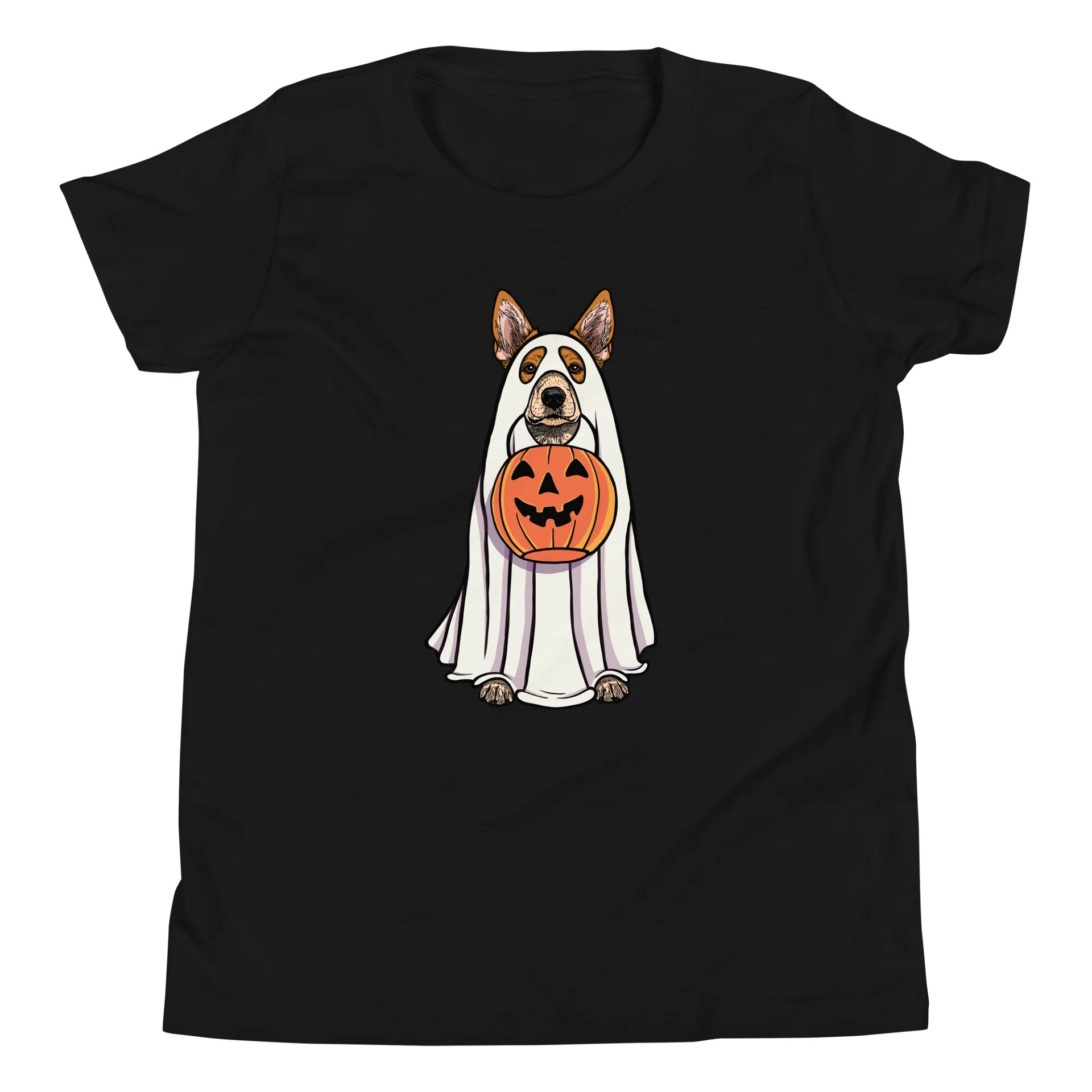 Halloween Australian Cattle Dog(Red Heeler 2) Youth T-Shirt product image (5)