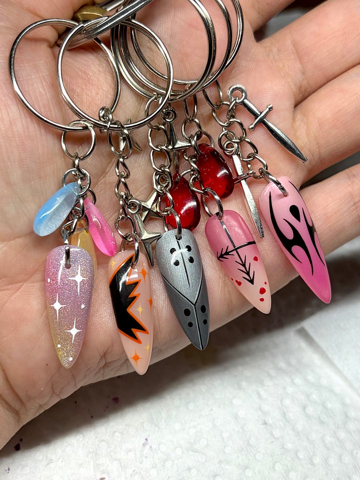 Nail keychains product image (1)