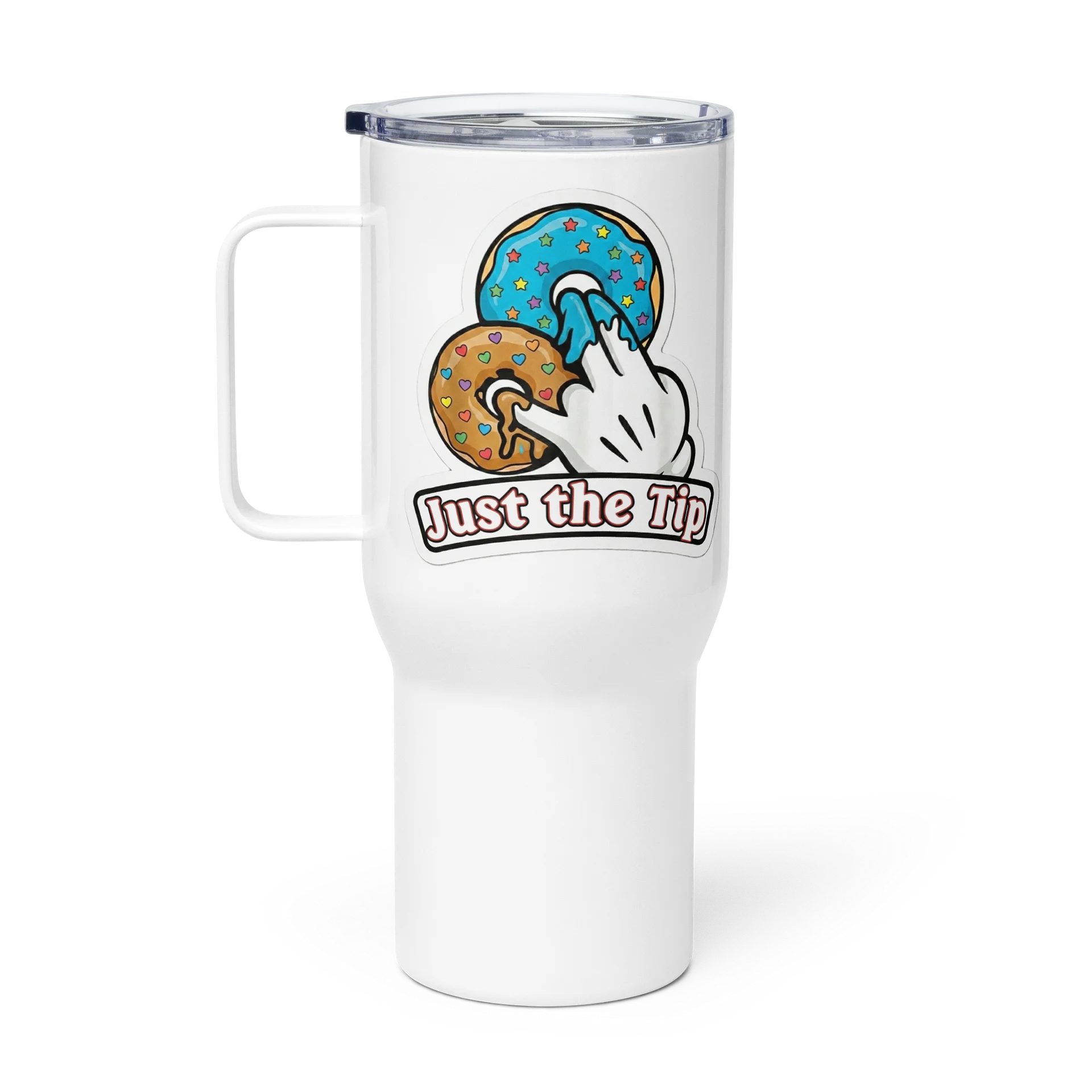 Just The Tip - Stainless Steel Travel Mug with Handle - 40oz product image (1)