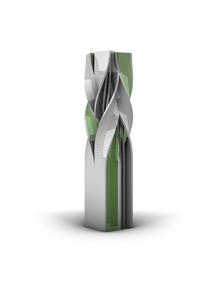 Grasshopper – EX 7 – Extrude curve + Twist product image (1)