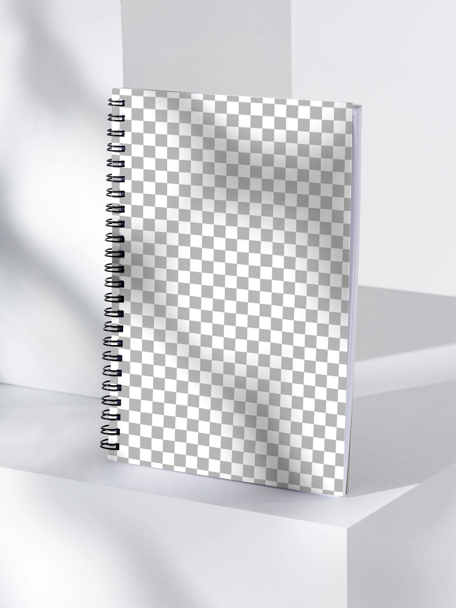 Transparency Grid Spiral Notebook product image (4)