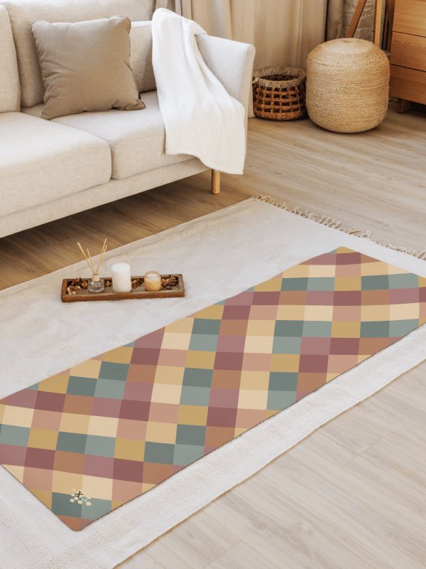 Abstract pastel geometric Yoga Mat product image (2)
