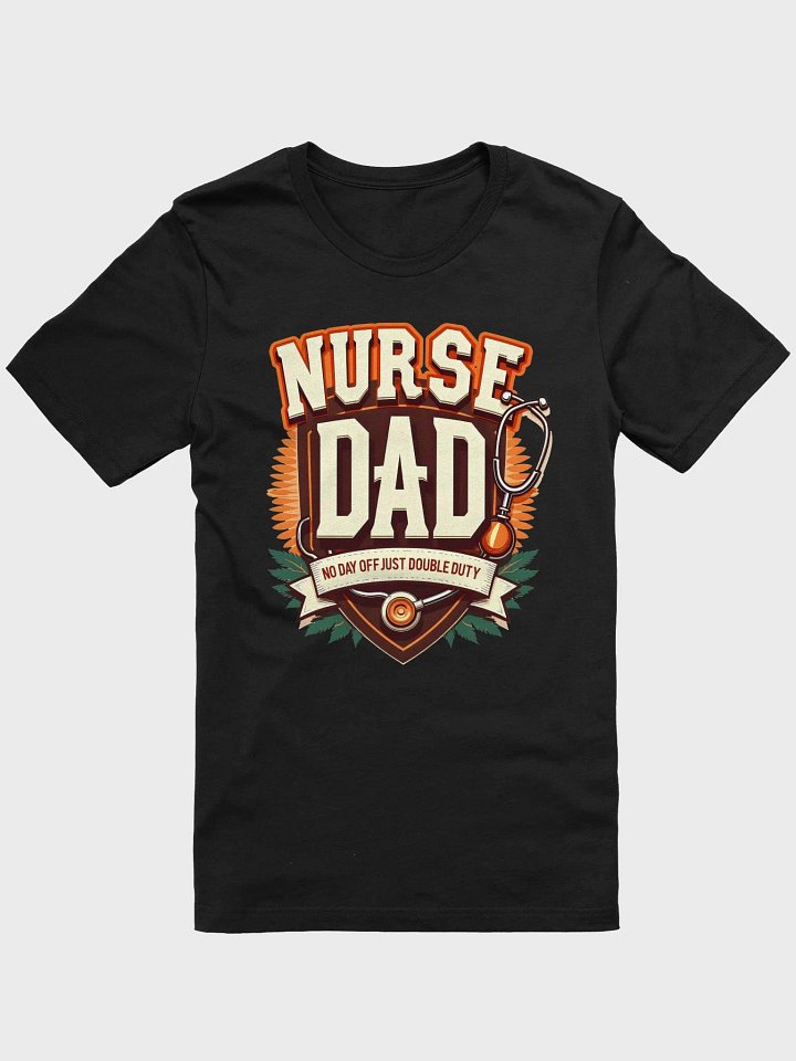 Double Duty Nurse Dad Graphic T-shirt product image (4)