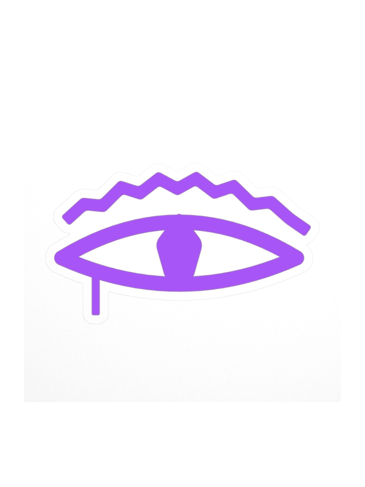 Amethyst Eye — Transfer Sticker product image (1)
