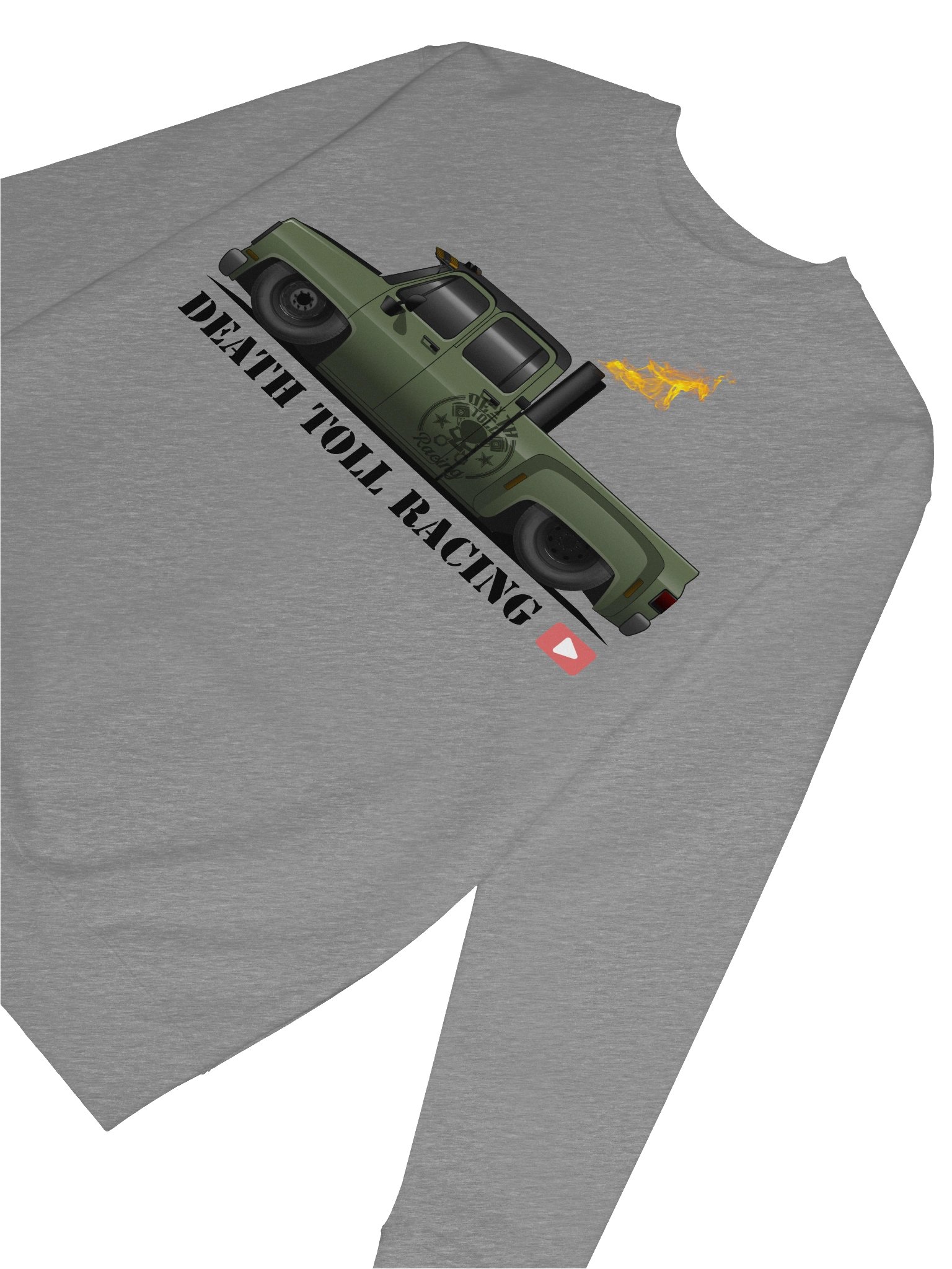 Flaming Death Toll Racing Sweatshirt product image (6)