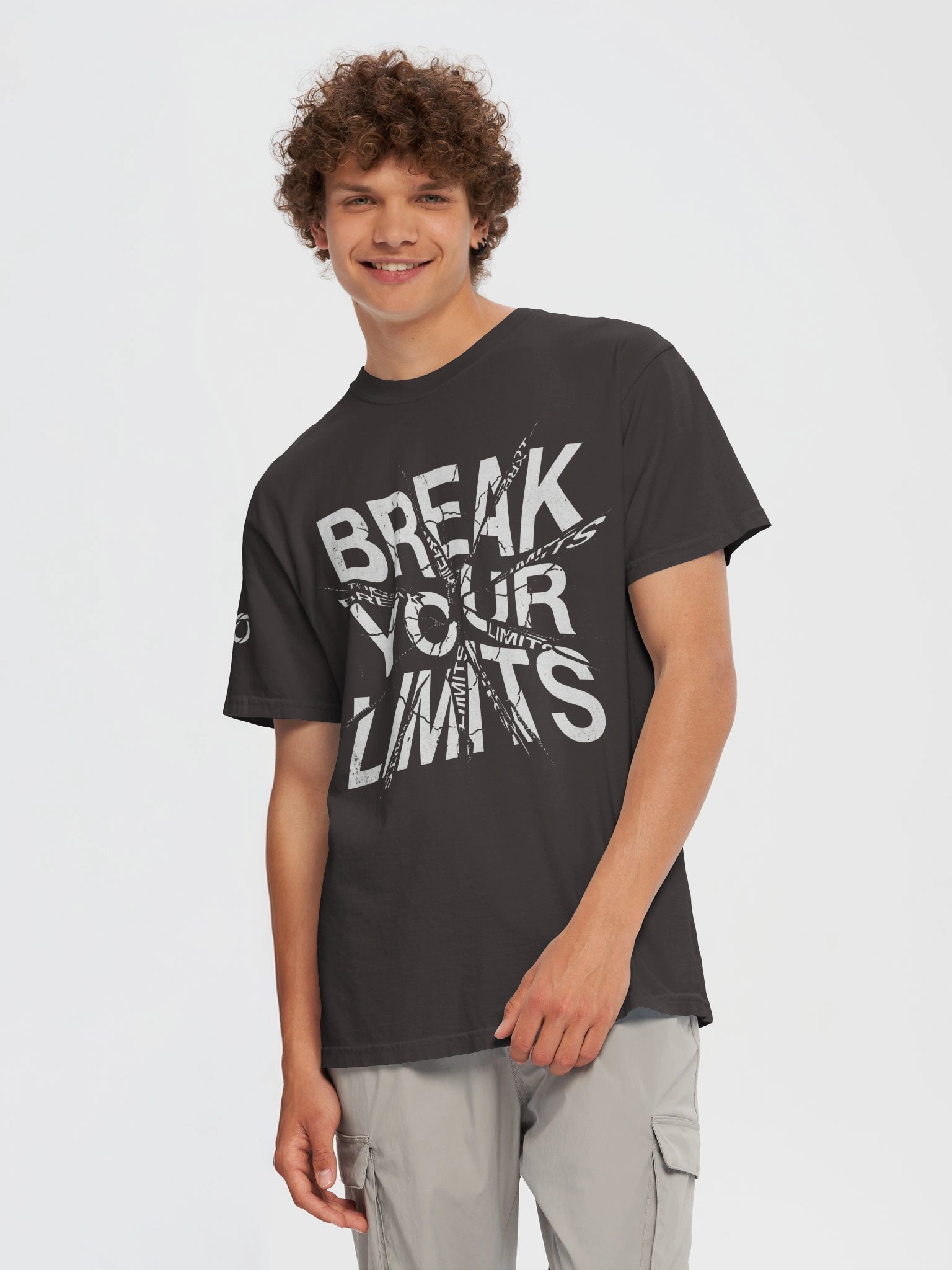 Break Your Limits Typography Graphic Tee product image (2)