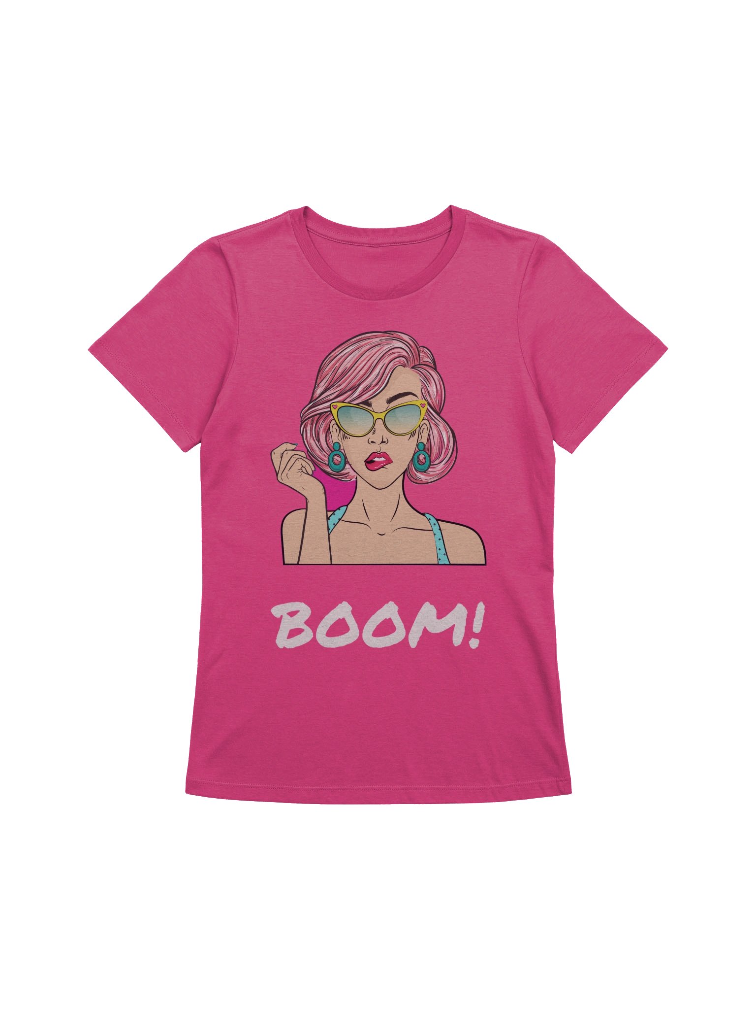 Boom Babe Pop Art Women's Tee product image (5)
