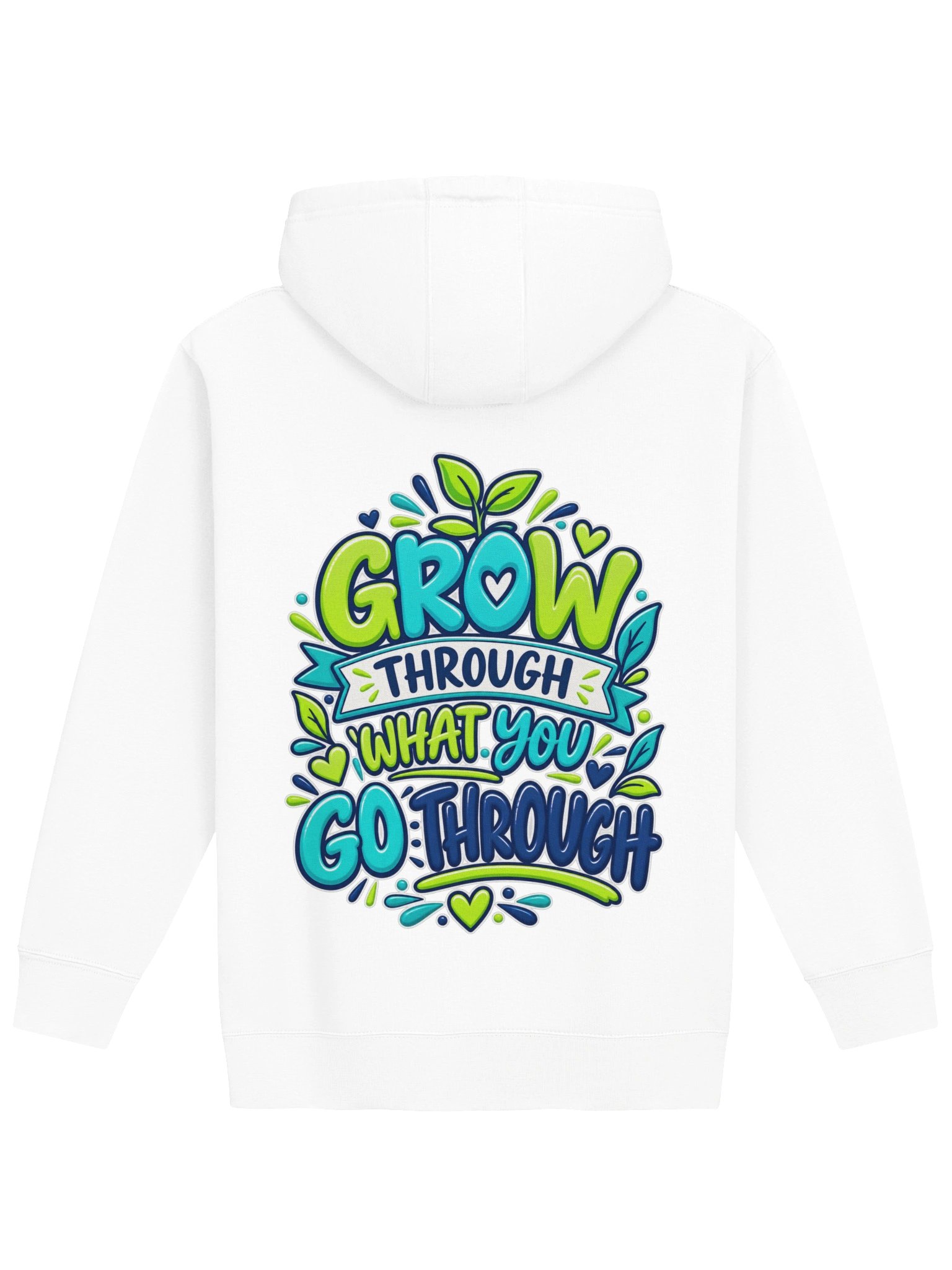 Inspirational Hoodie - Grow Through What You Go Through product image (1)