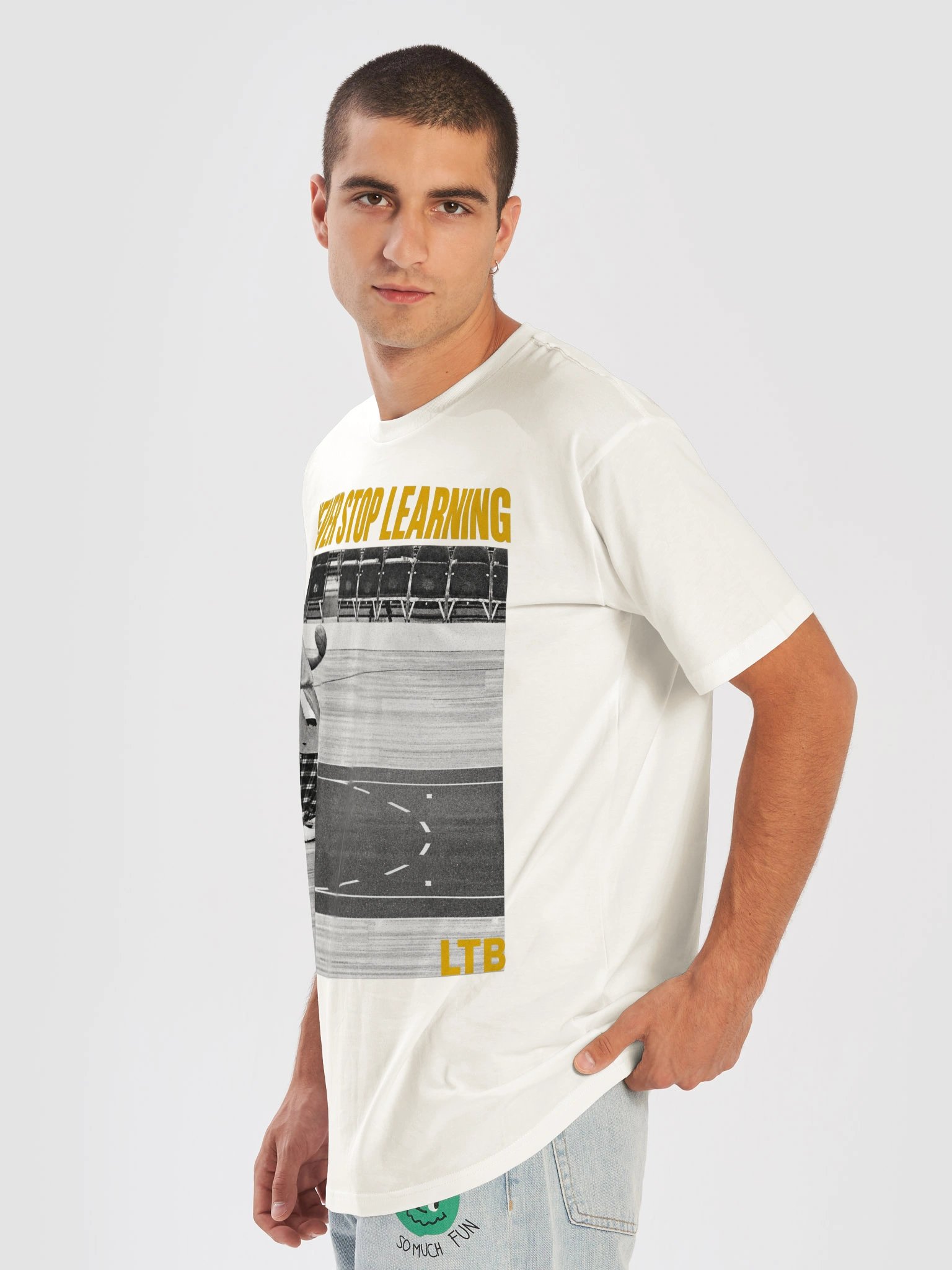 Never Stop Learning Tee product image (6)
