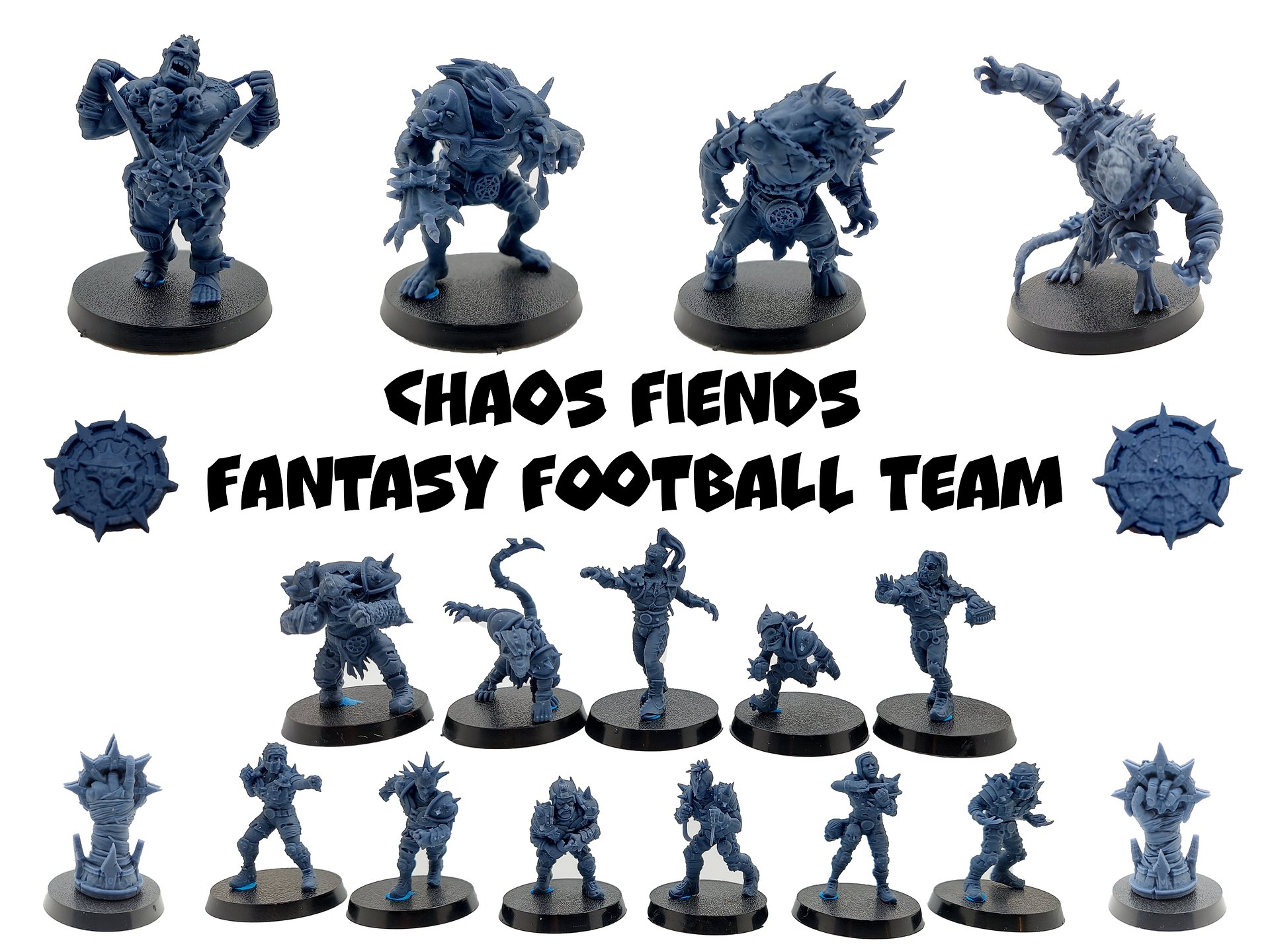Chaos Fiend Fantasy Football Team - UGNI Miniatures product image (1)