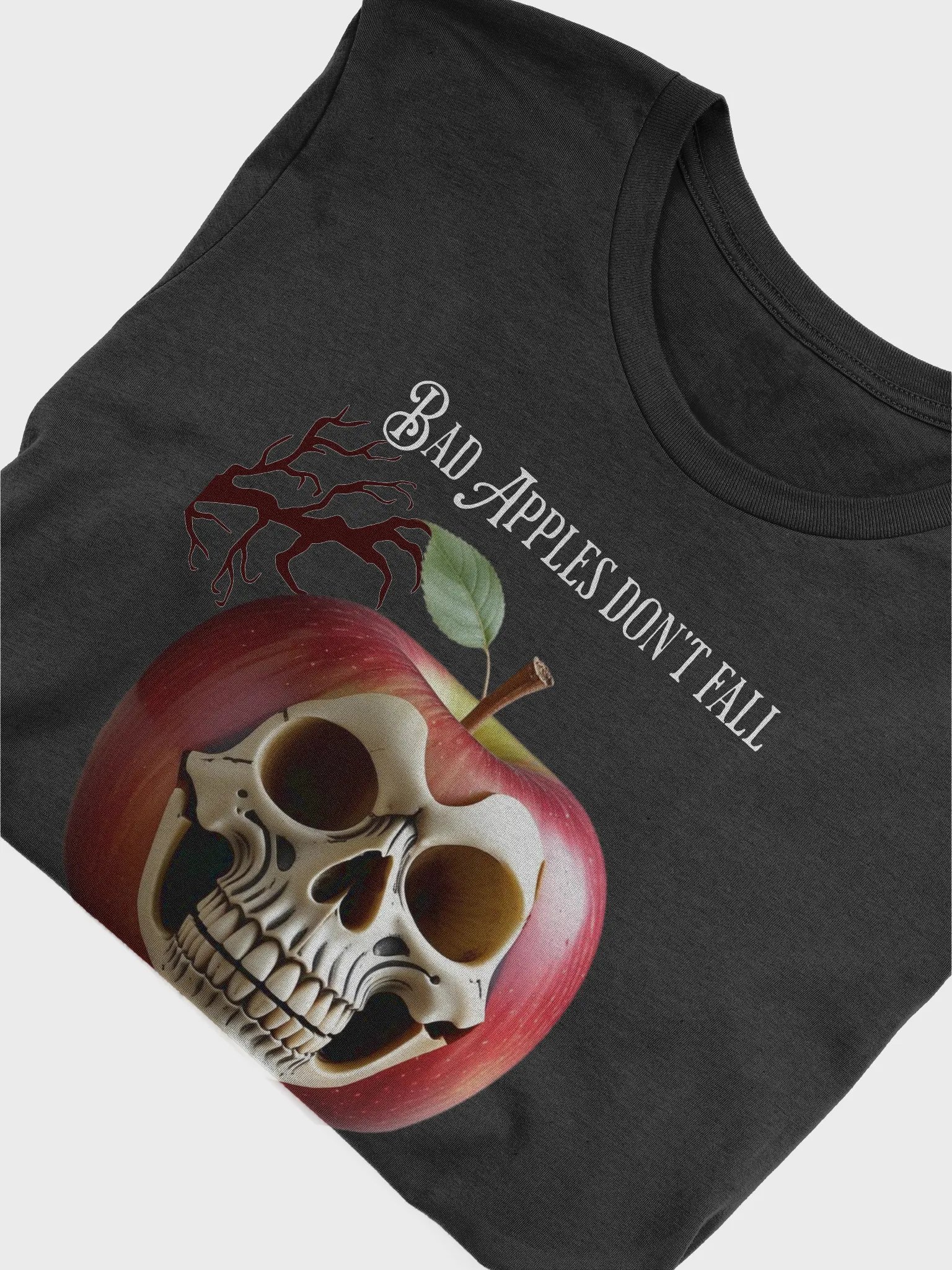 Surreal Apple Skull T-Shirt product image (38)
