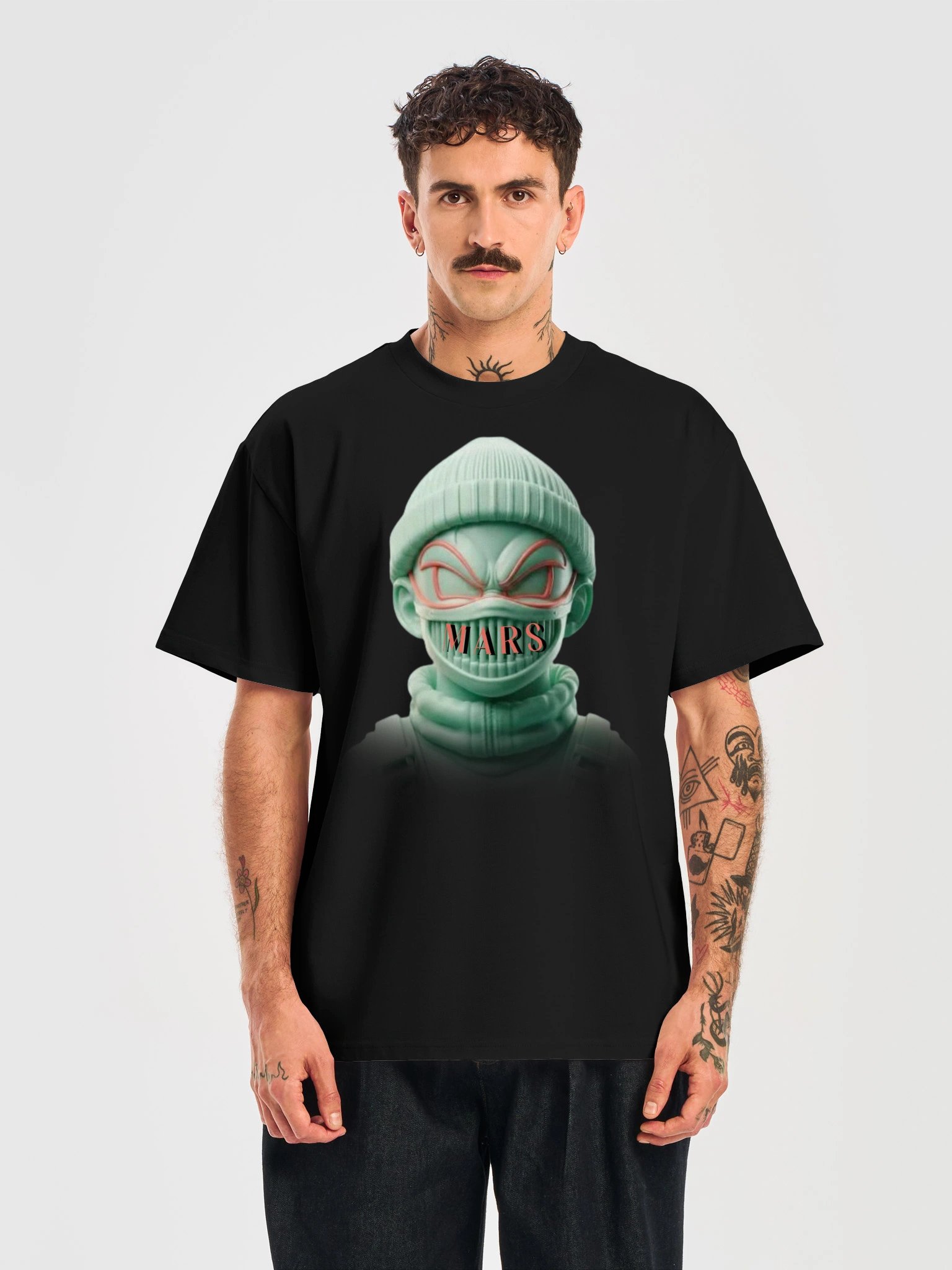MARS Mint Green Bar Grill Box Tee product image (5)