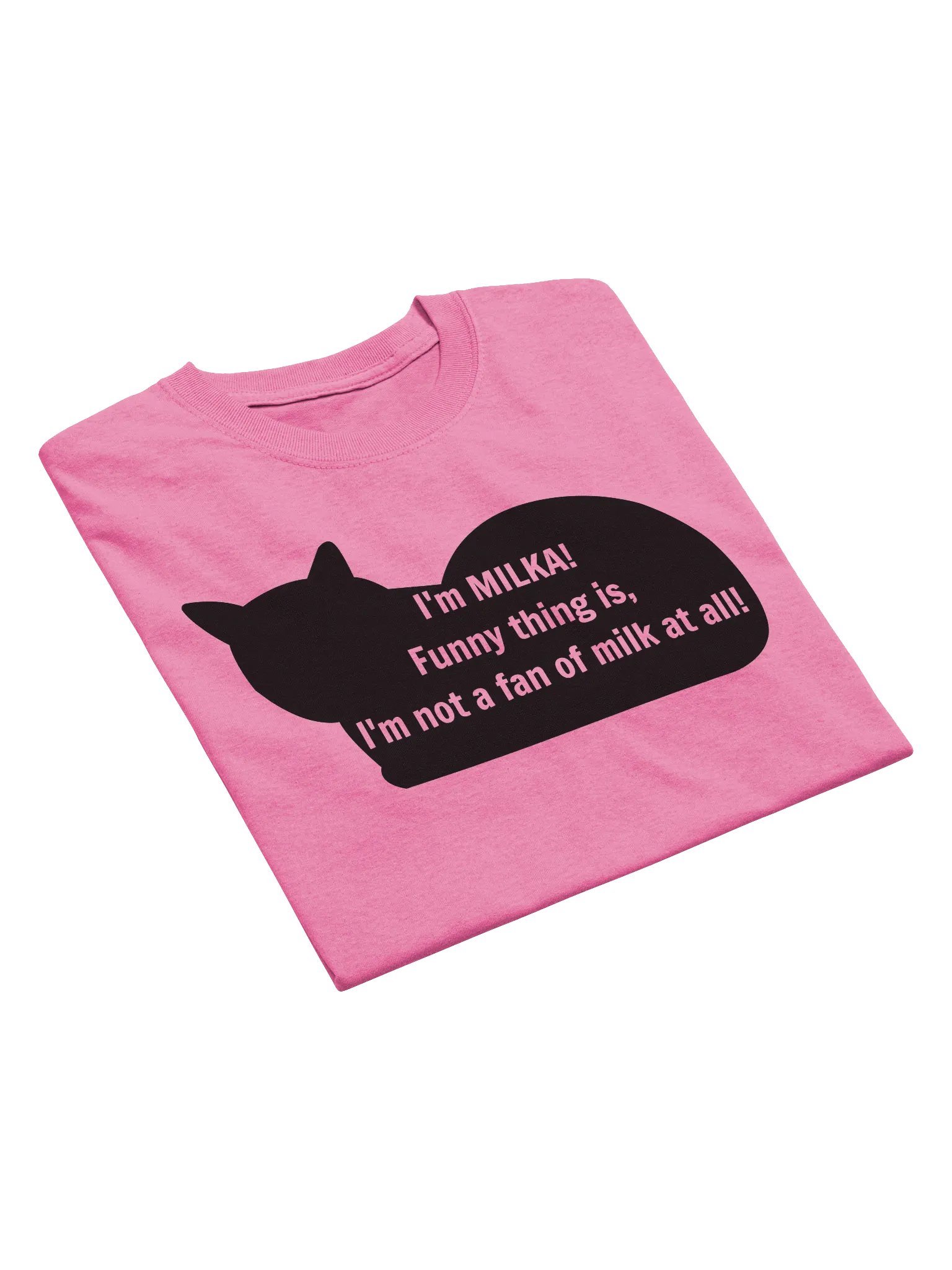 CAT MILKA'S CONFESSION Silhouette Tee product image (3)