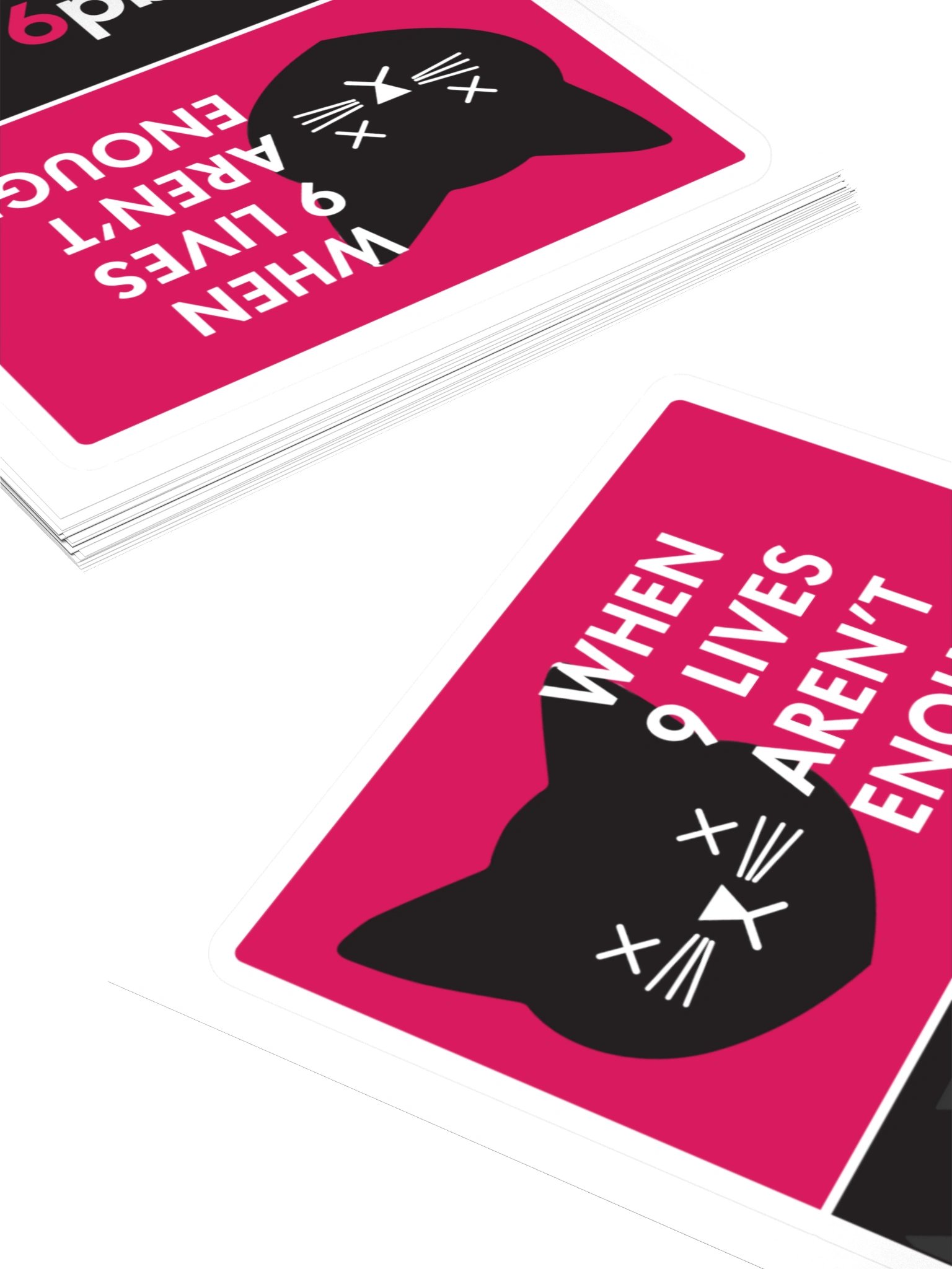 "9 Lives" Sticker product image (4)