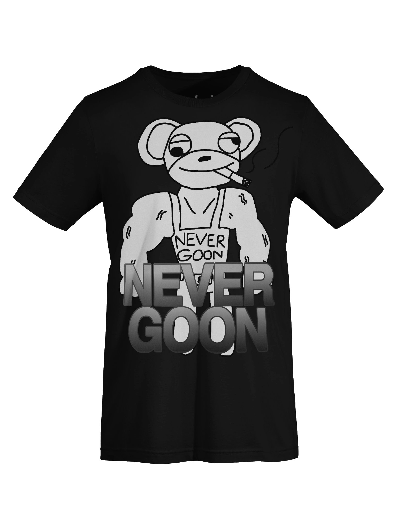 Rizzy Monkey Never Goon T-Shirt product image (7)