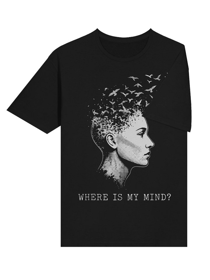Where Is My Mind? – Surreal Cloud Gazing Alt-Rock Aesthetic Tee product image (2)
