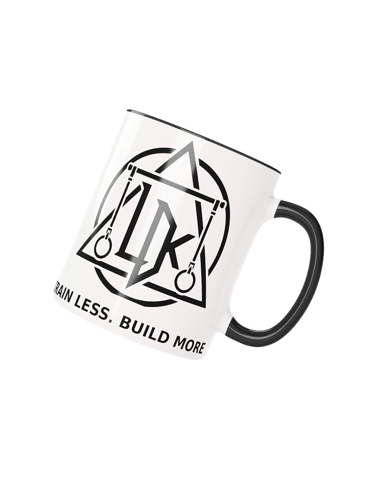 Train Less. Build More. – Minimalist Mug product image (3)