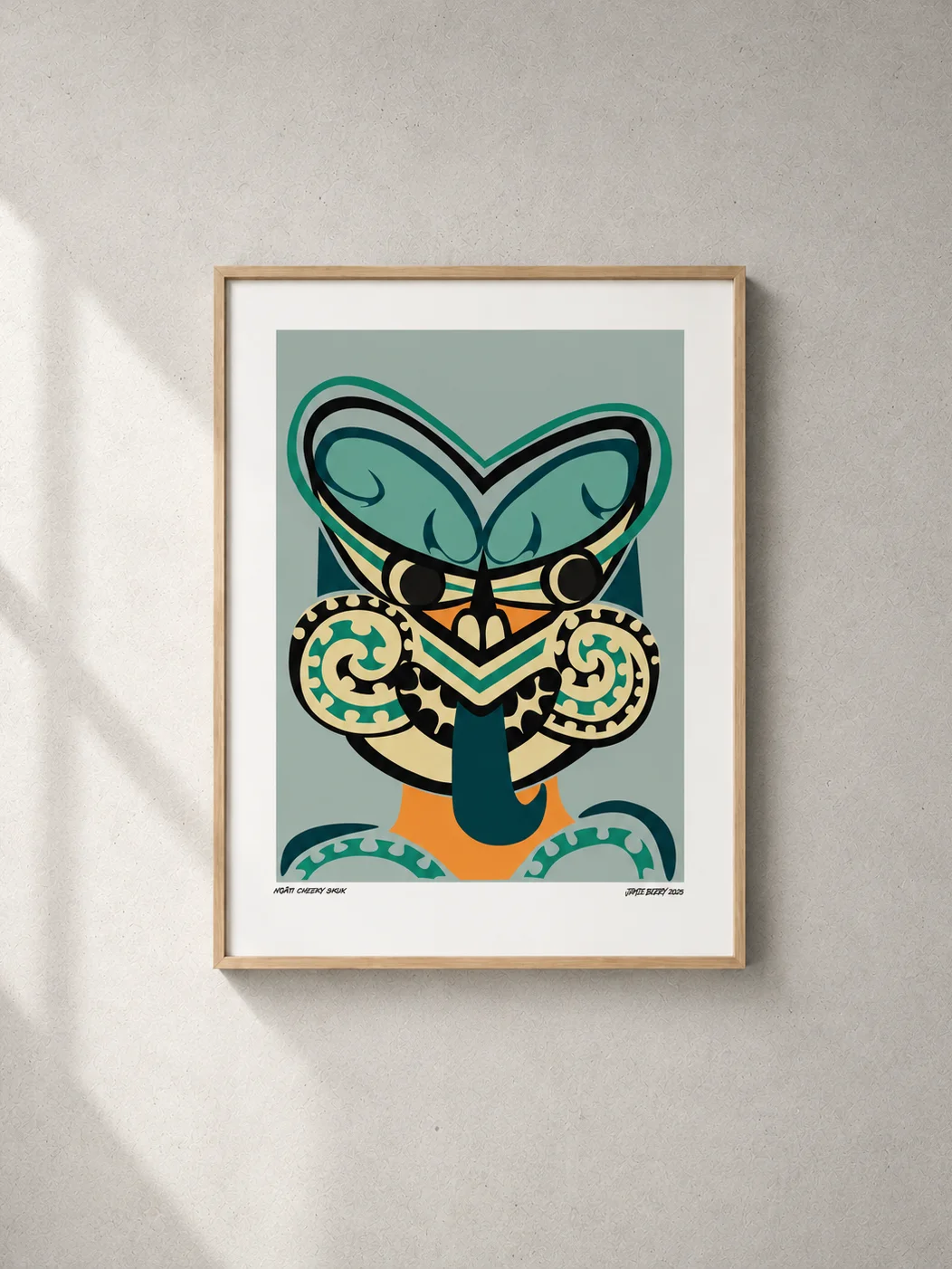 Ngāti Cheeky Skux print product image (1)