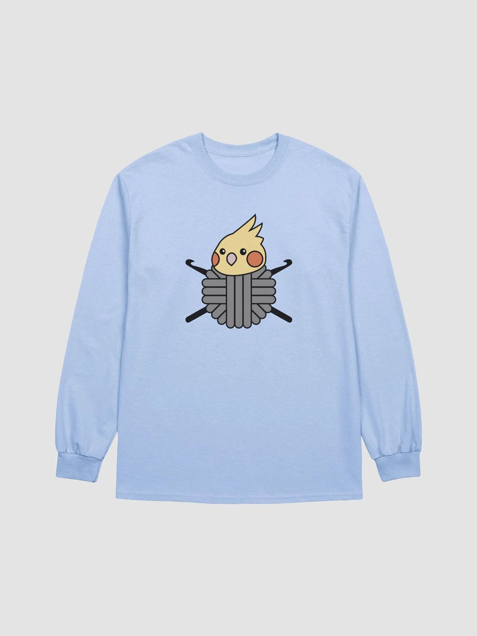 Crochet Cockatiel - Long Sleeve Shirt product image (1)