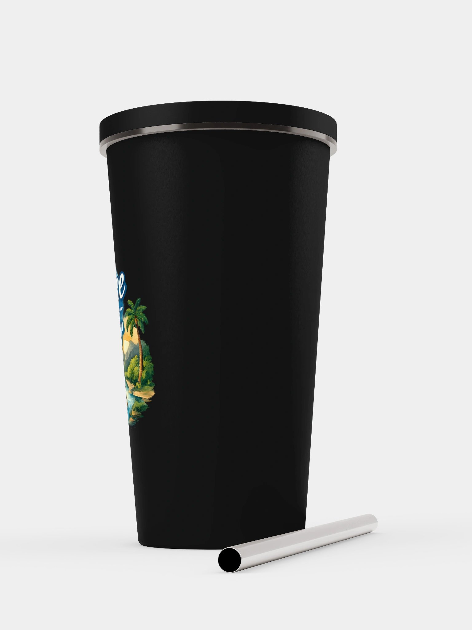 Peace Like a River Tropical Insulated Tumbler with Straw product image (5)