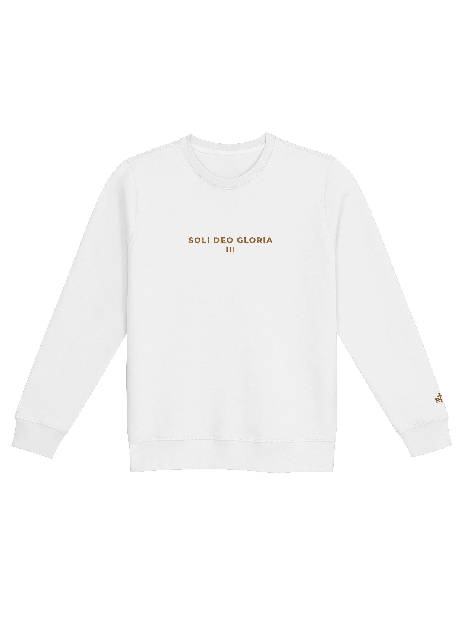 SOLI DEO GLORIA ORGANIC-BLEND UNISEX CREWNECK product image (2)