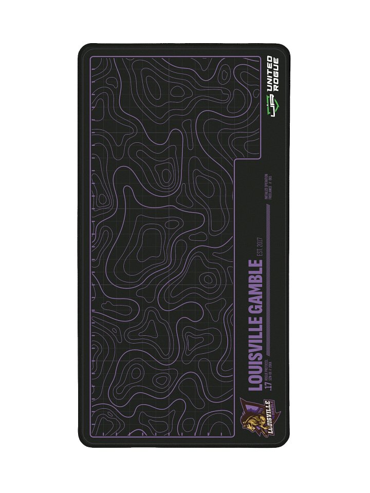 Louisville Gamble Map Desk Mat product image (2)