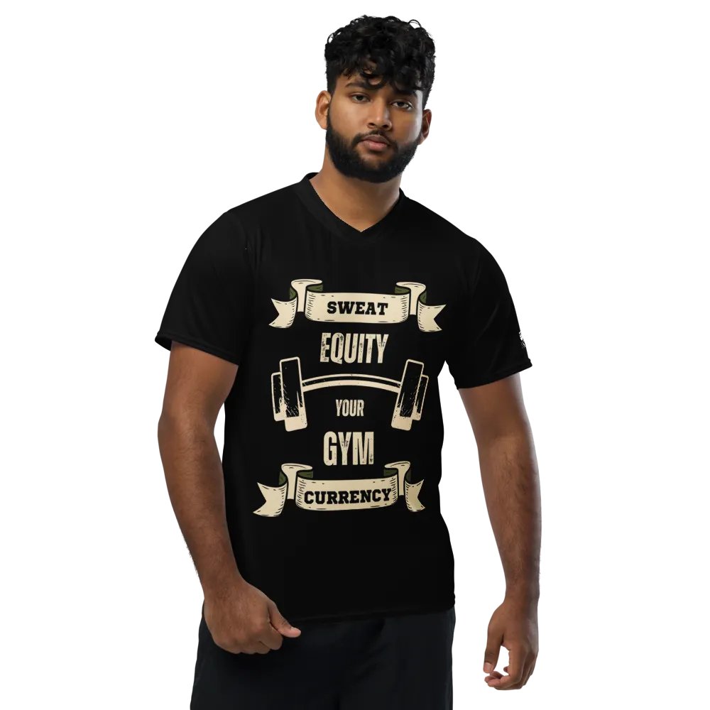 Sweat Equity: Your Gym Currency Regular Fit T-shirt product image (8)