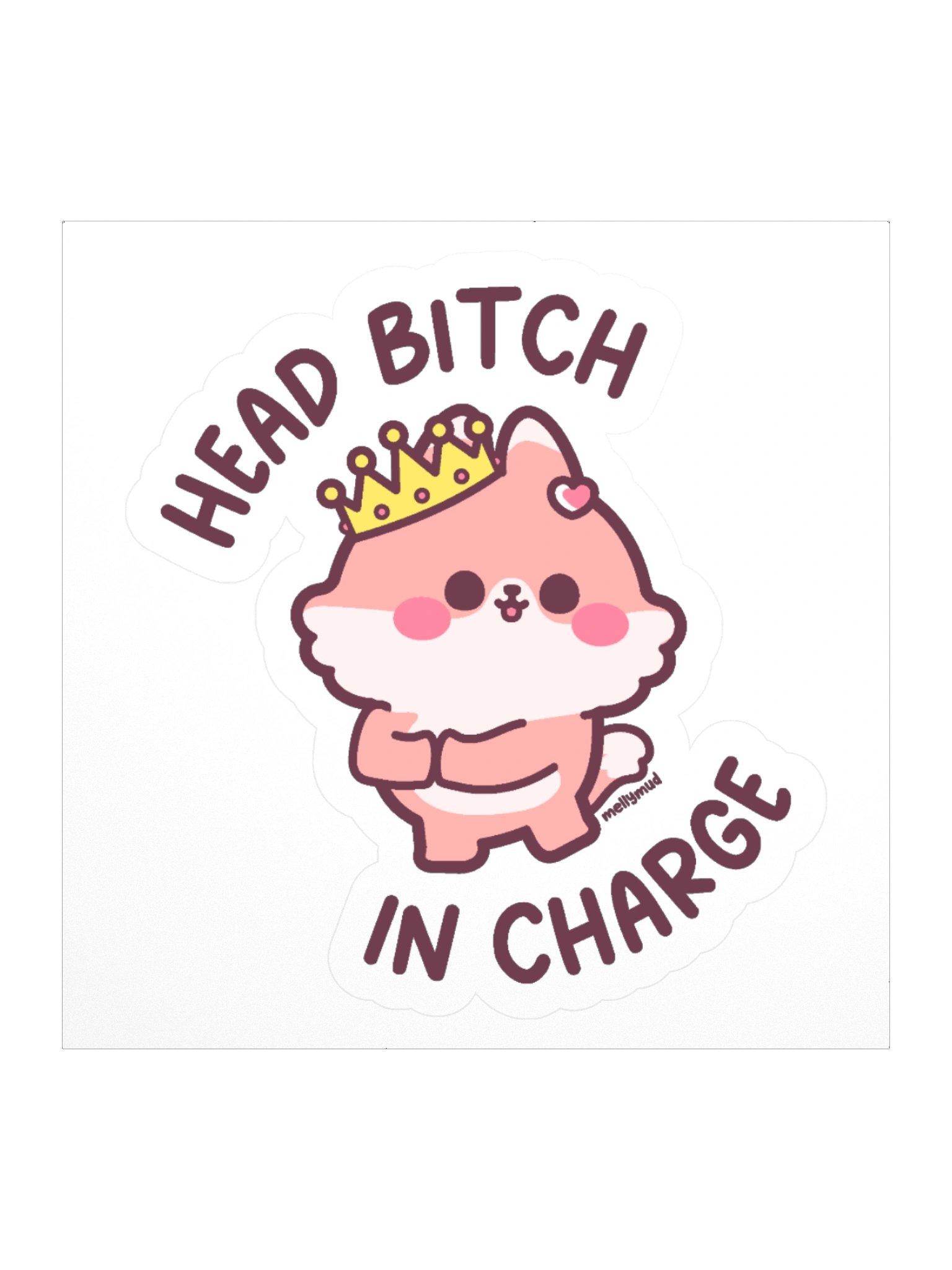 Mellymud HBIC Sticker product image (1)