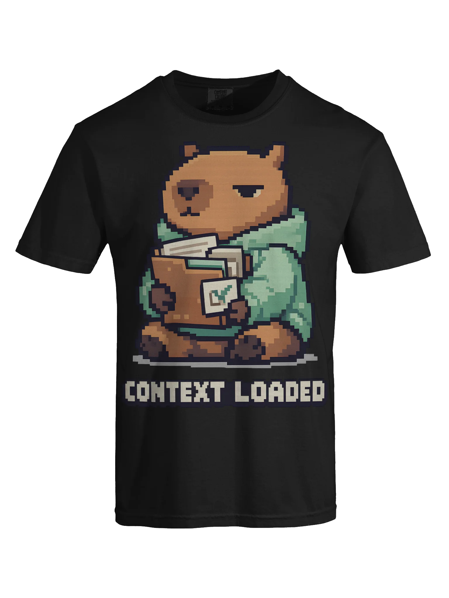 Context Loaded Capybara T-Shirt product image (7)