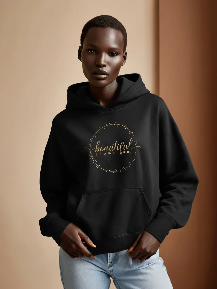 Beautiful Brown Girl Signature Hoodie product image (16)