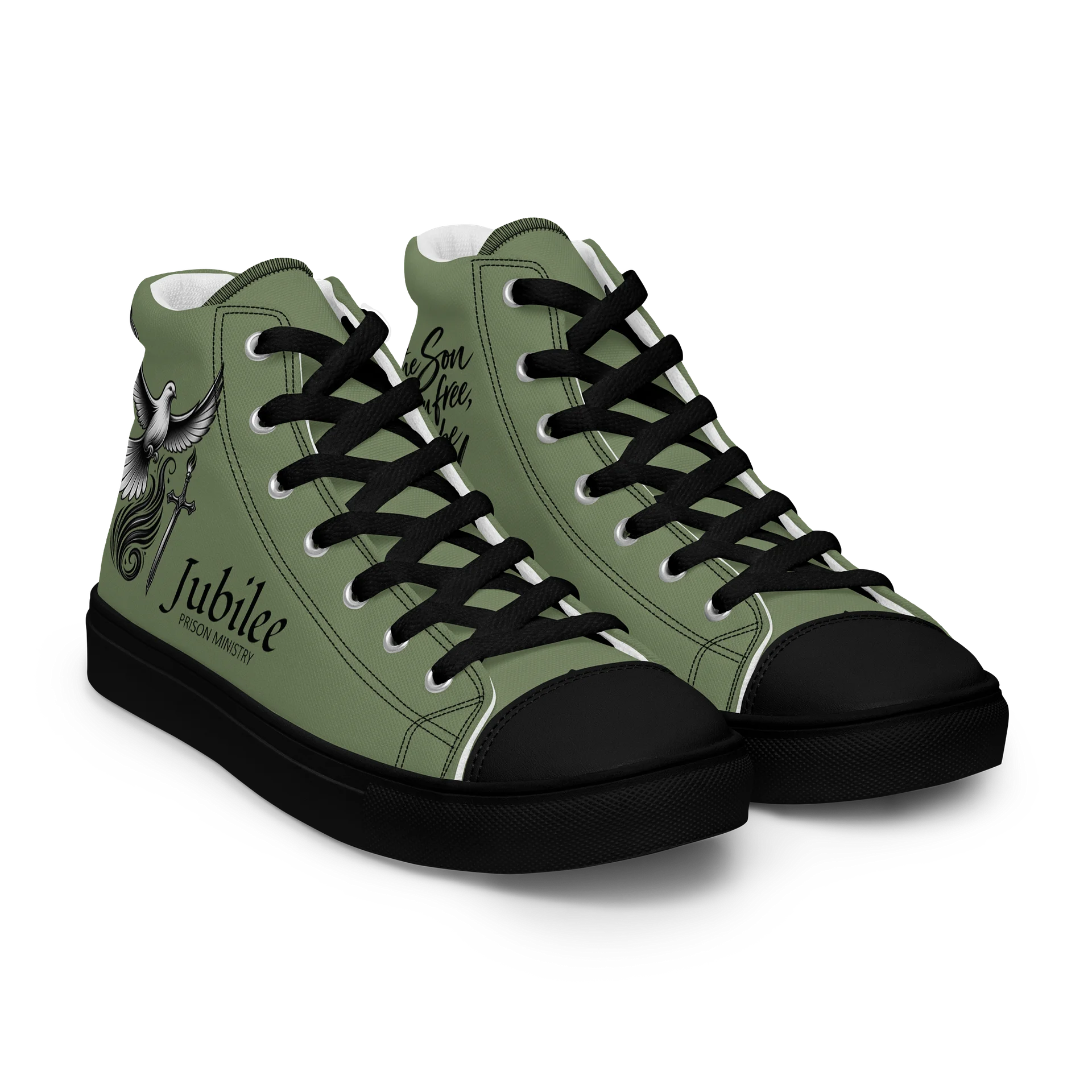 Men's Jubilee High-tops - Green product image (8)