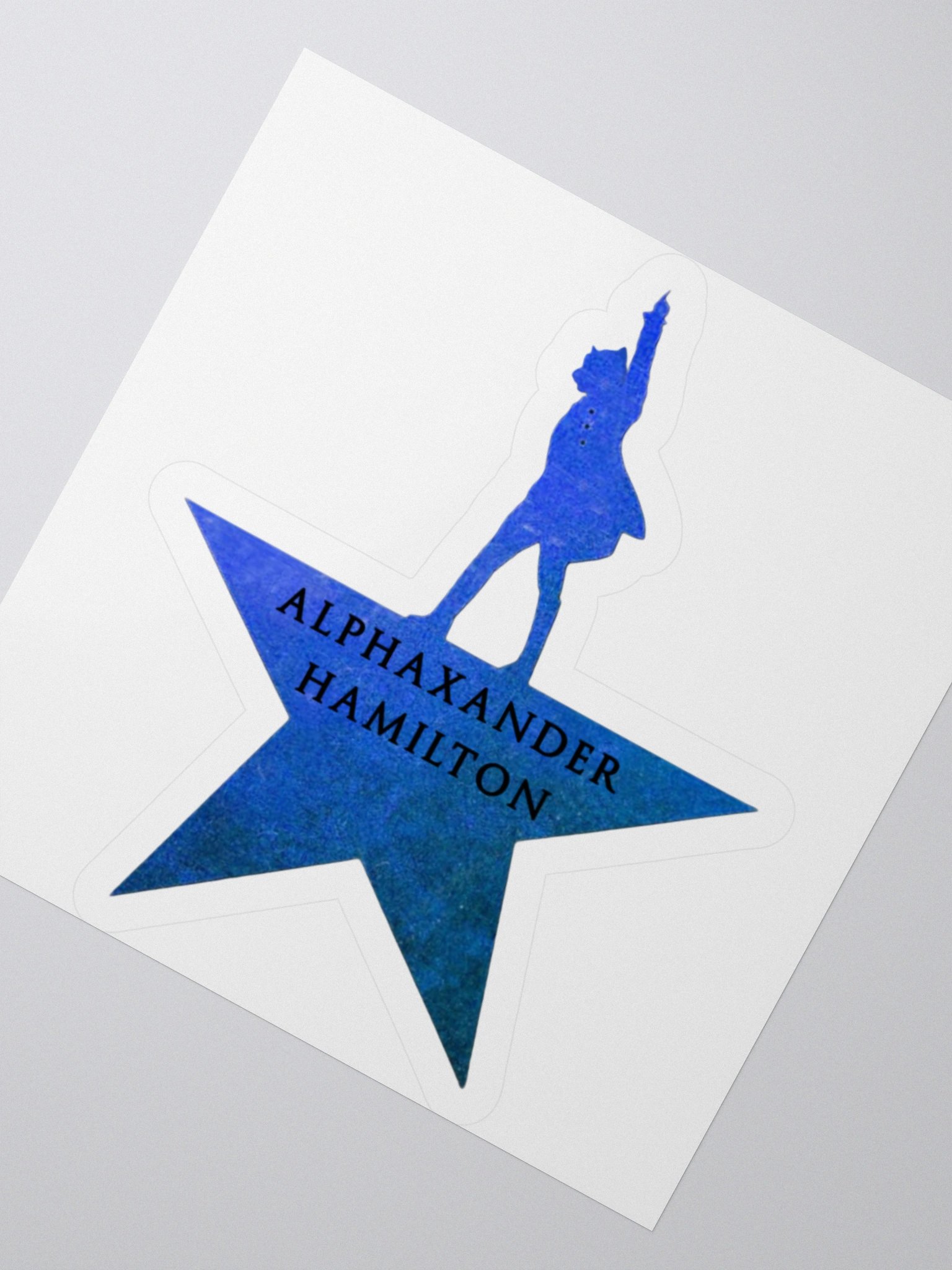 Alphaxander Hamilton logo Sticker product image (2)