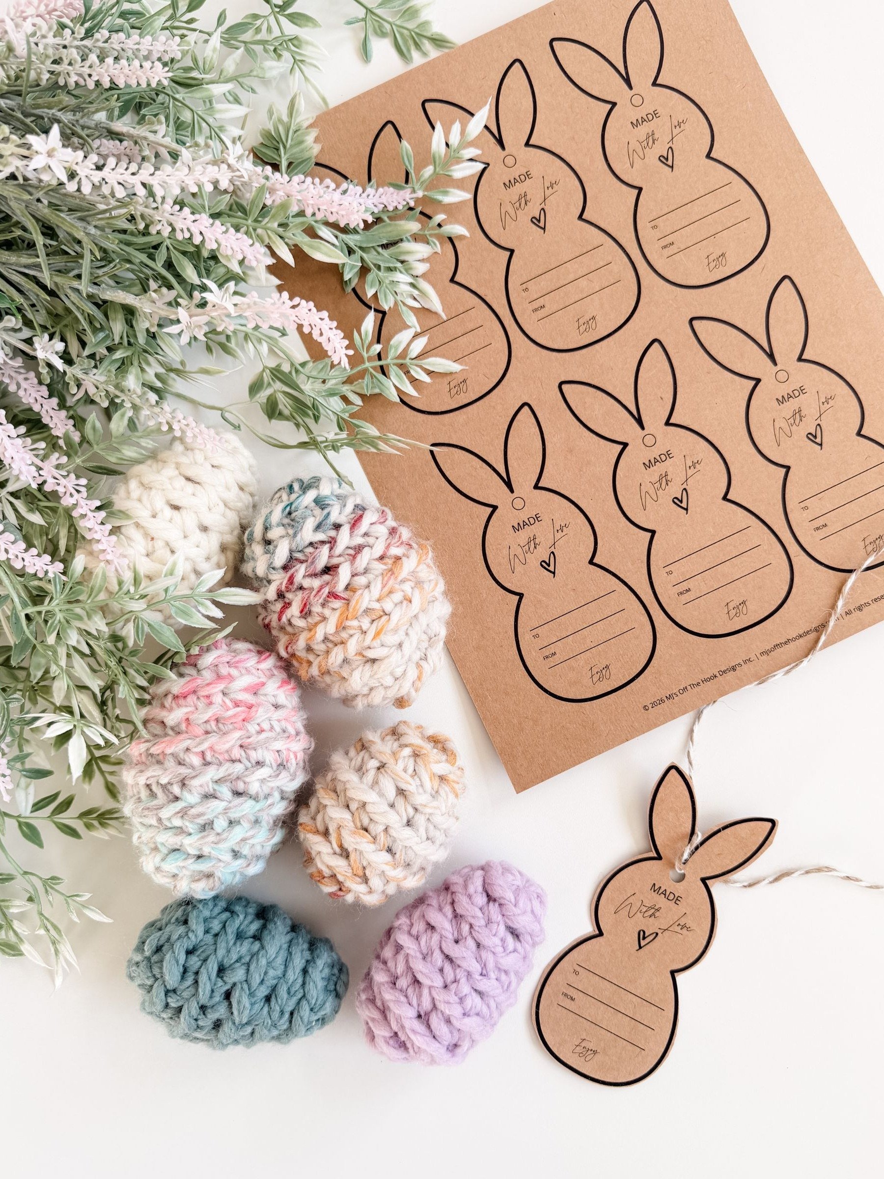 Rustic Farmhouse Easter Egg Crochet Pattern product image (2)