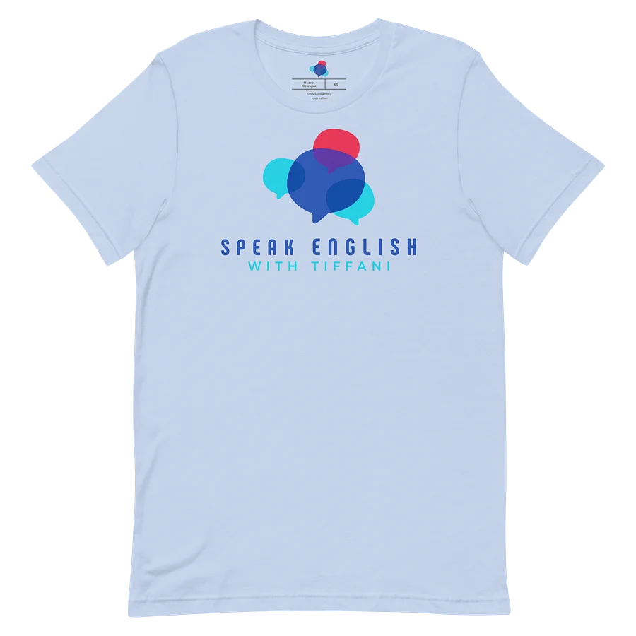 The Speak English With Tiffani Logo Tee product image (1)