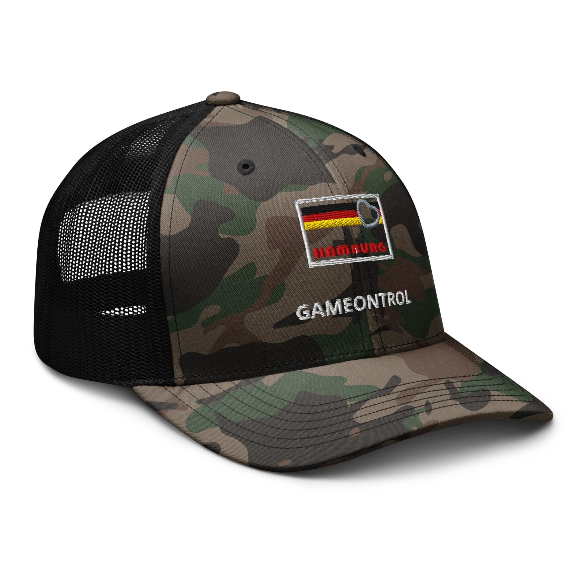 Stealth Camo Trucker Hat product image (8)
