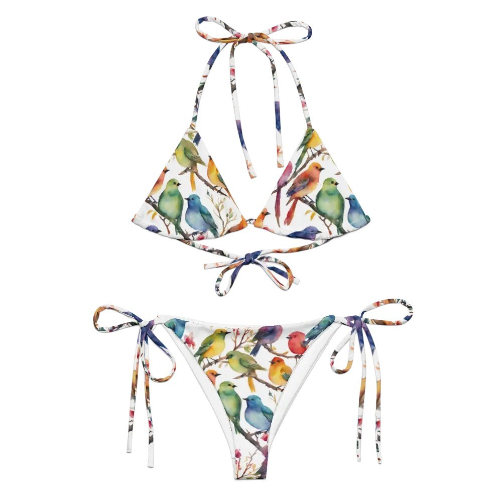 Multi Coloured Birds Bikini product image (5)