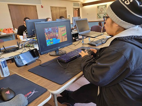 Our Second LAN Party, January 2025. I didn't get as many pictures of this one. #lanparty #LANparty