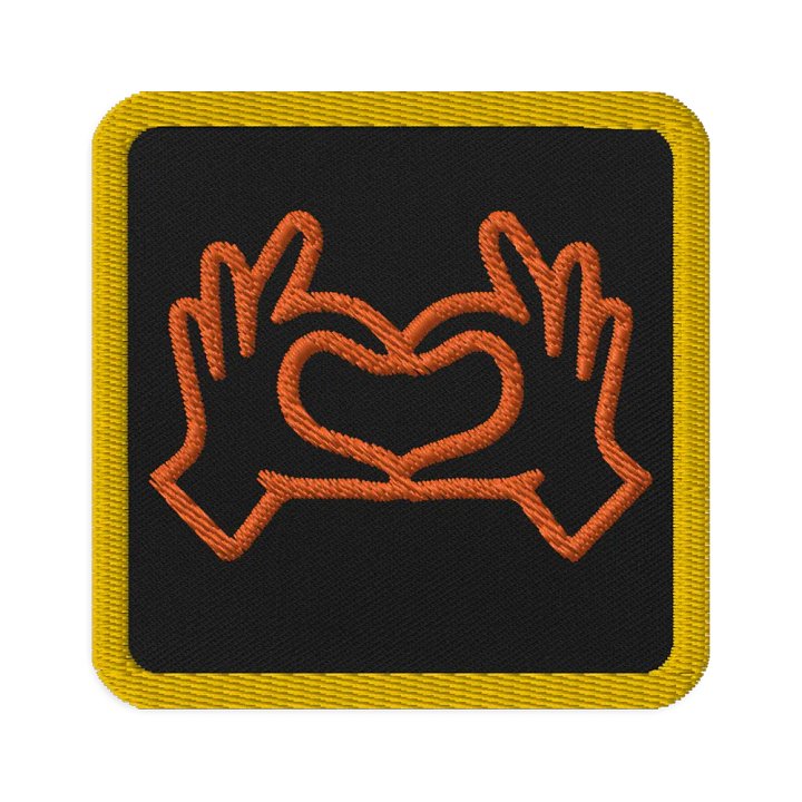 Love Gesture Embroidered Patches product image (1)