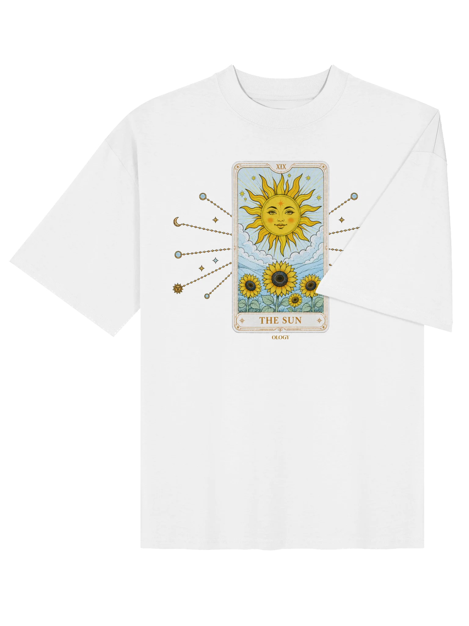 The Sun Tarot Oversized Tee product image (8)