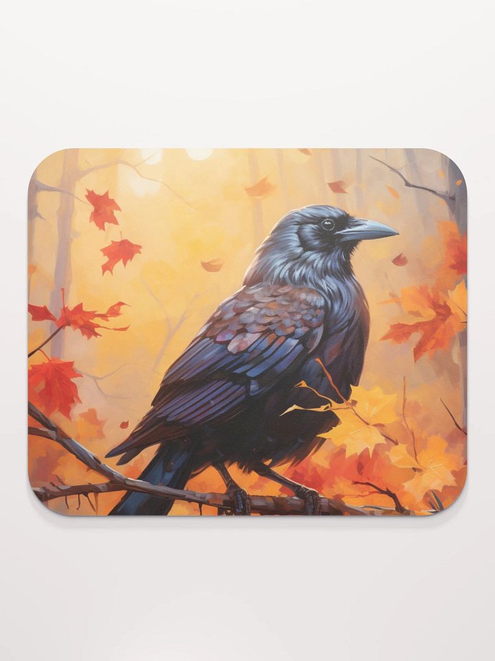 Comfy Desk Mat 🟠 Autumn Bird Scene product image (2)