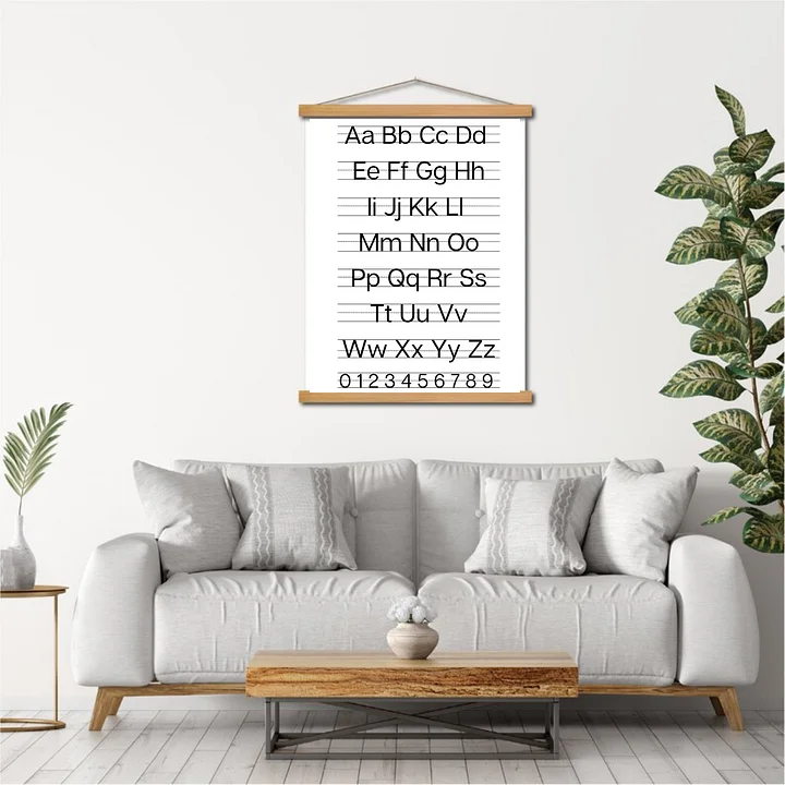 Print Alphabet Reference Chart — Printable Digital Download product image (2)