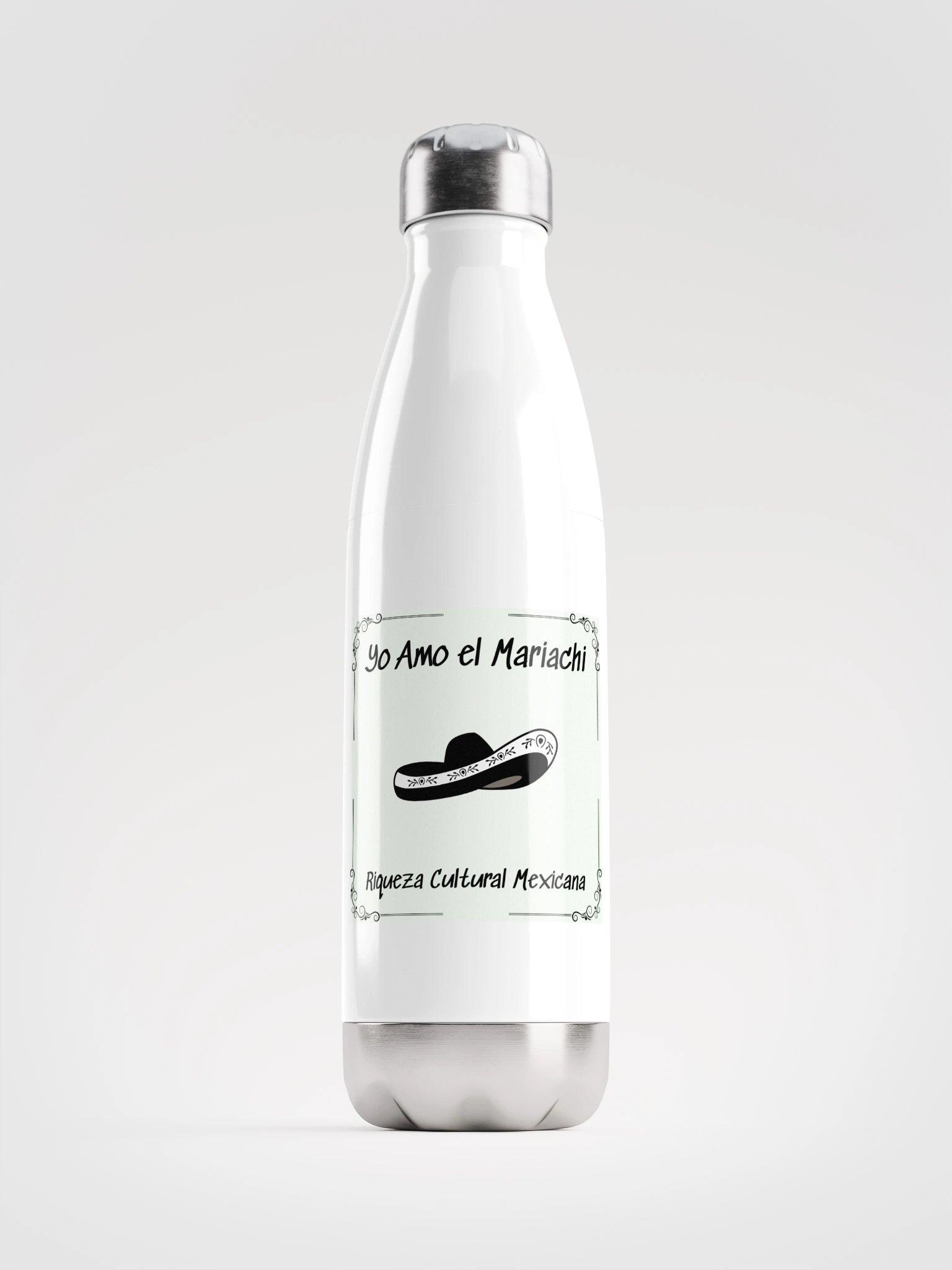 MARIACHI MEXICO Stainless Steel Water Bottle product image (1)