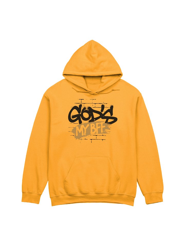 God's My BFF Golden Classic Hoodie product image (1)