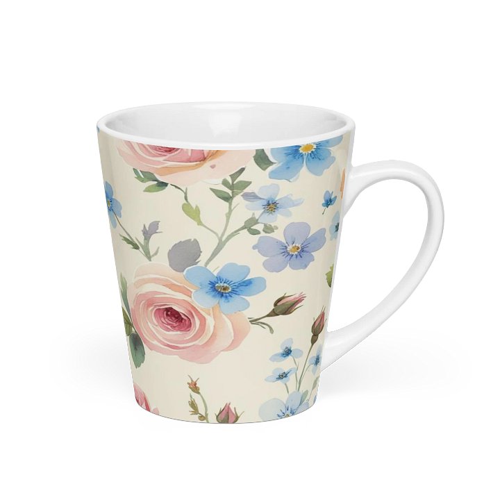 Rose Garden Latte Mug product image (2)