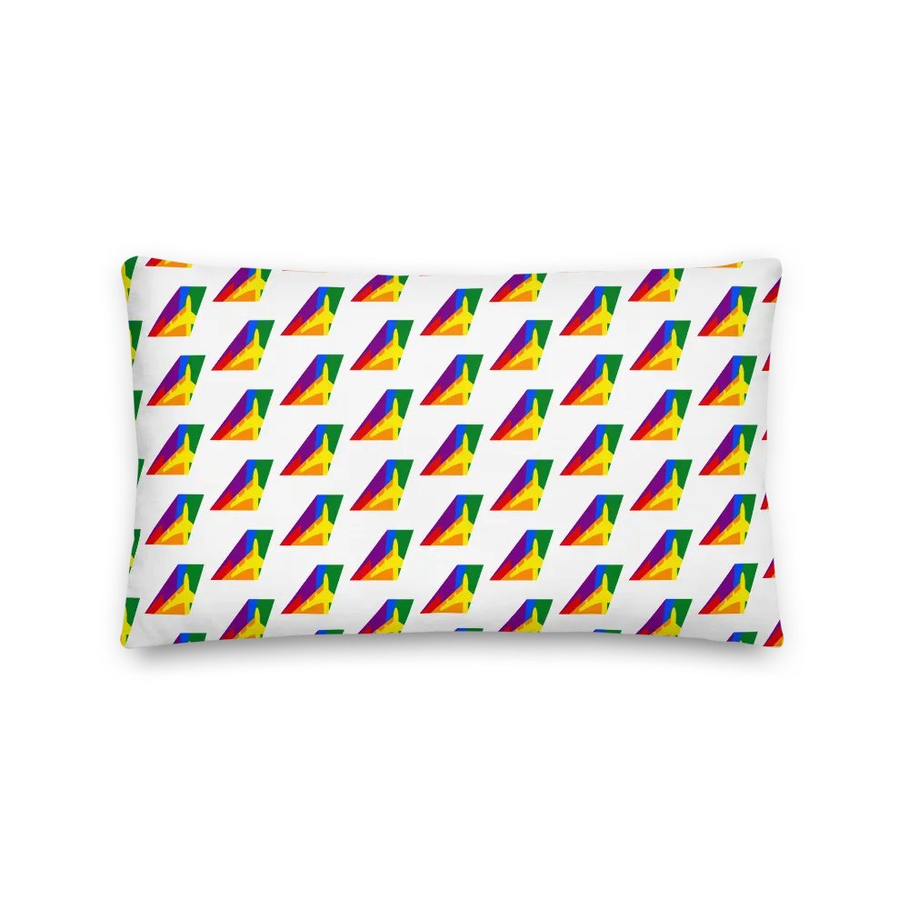 💤 Premium Flight Pillow - Limited Edition Pride Tailfin product image (2)