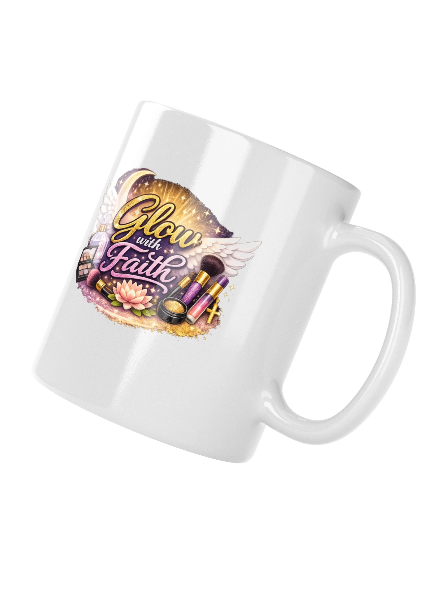 Glow with Faith Angel Mug product image (11)
