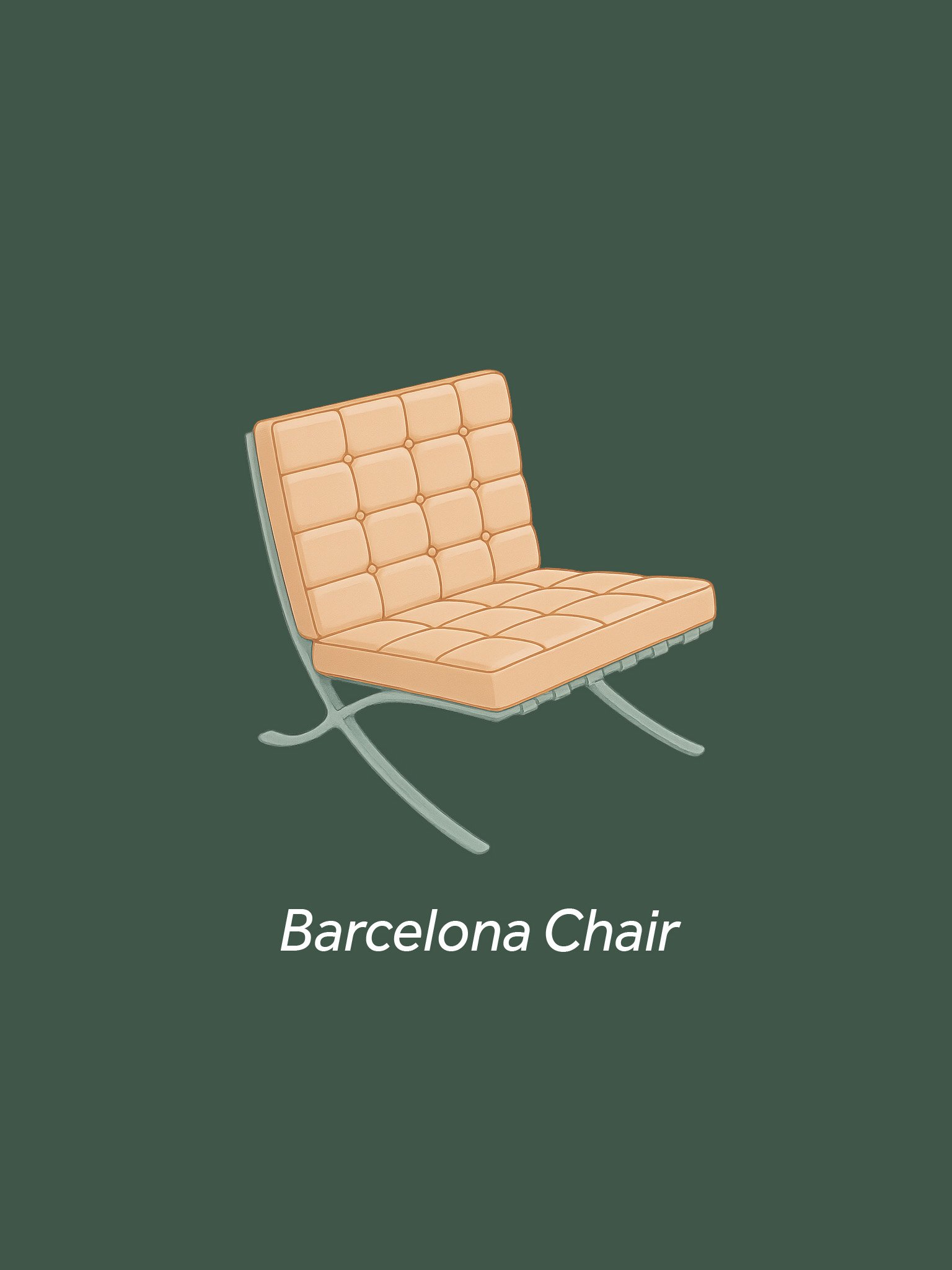 Iconic Chairs Poster product image (3)