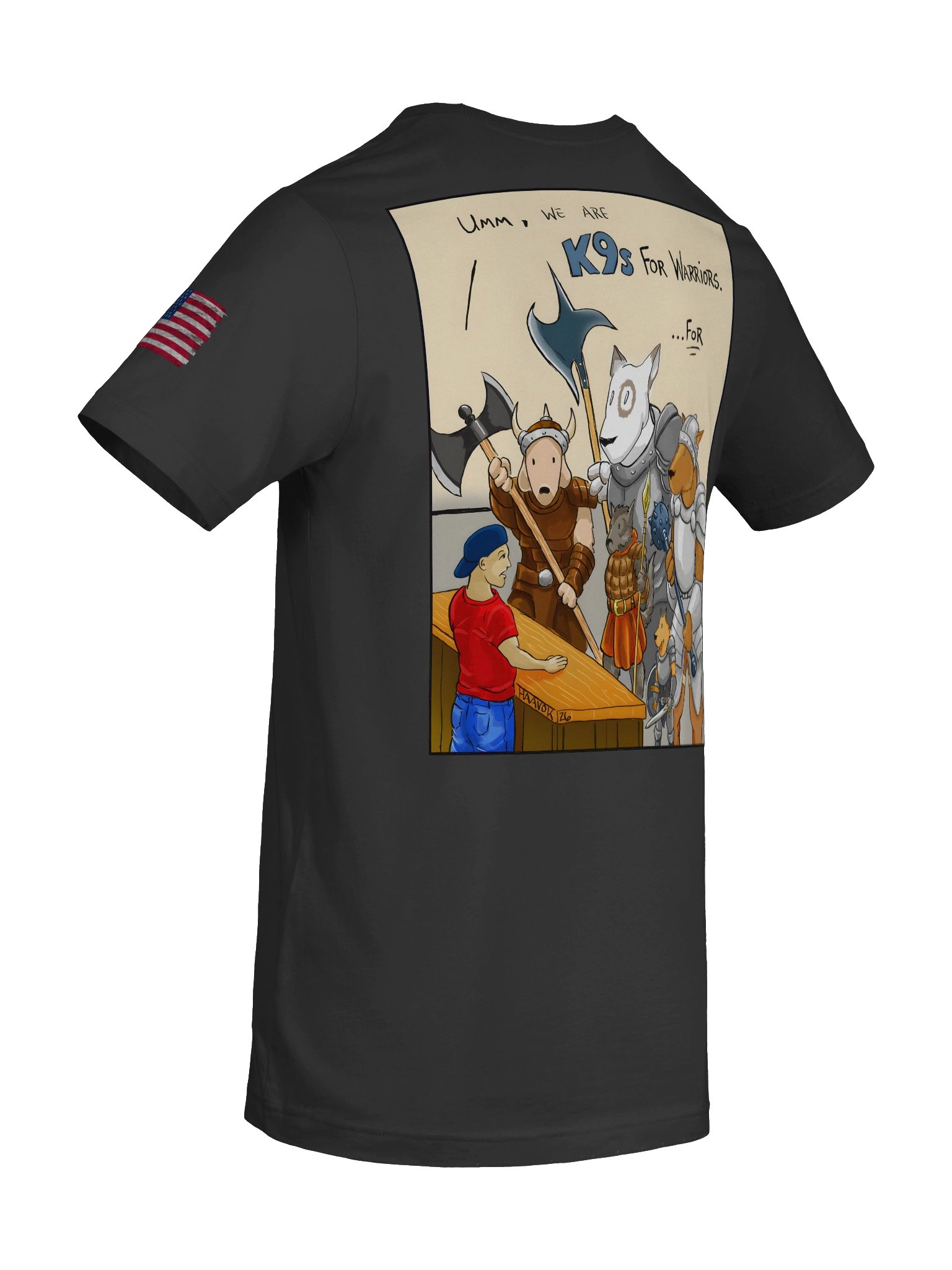 K9s for Warriors Support Shirt Back Image product image (90)