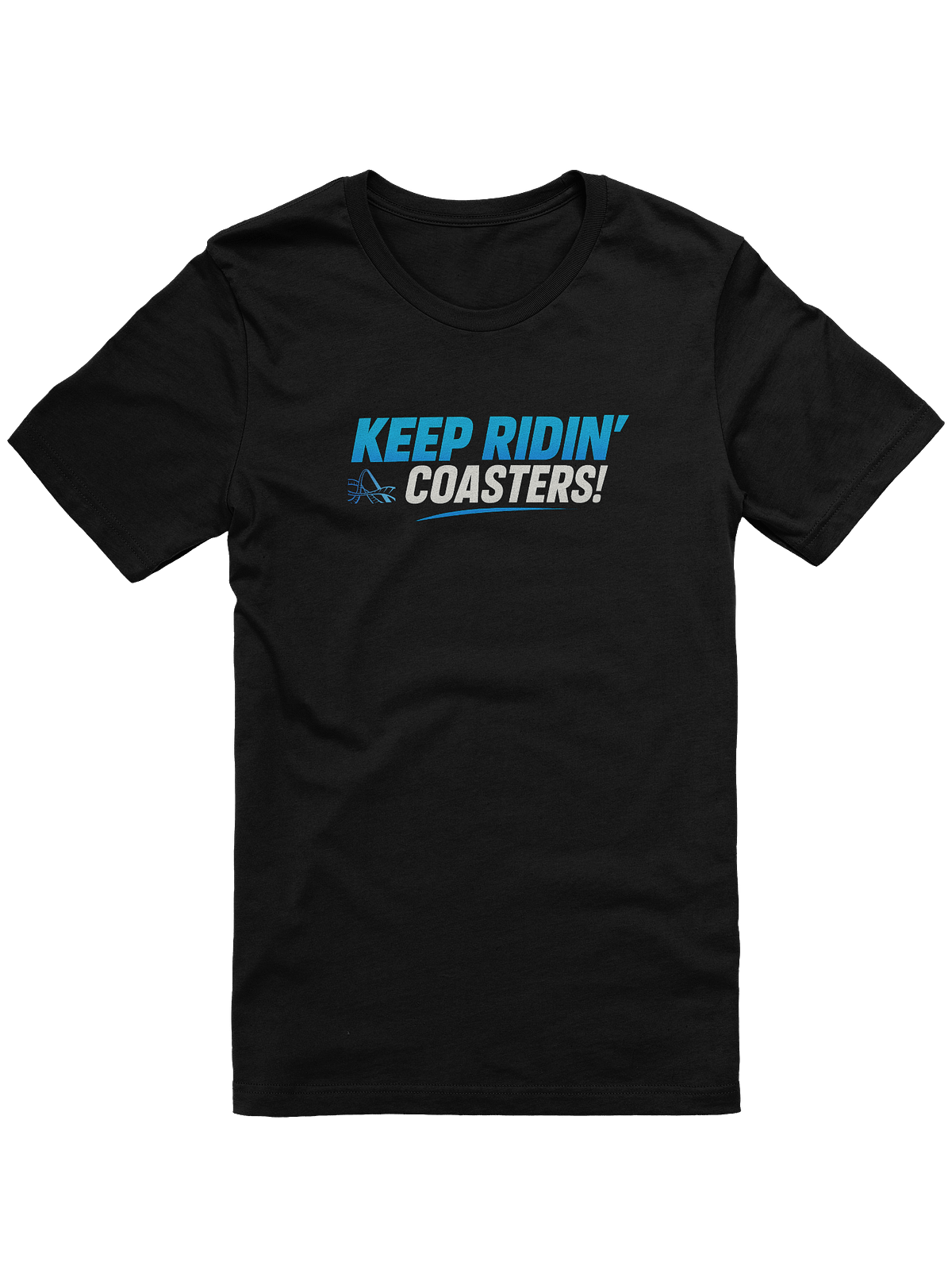 Ridin Graphics Keep Ridin' Coasters Graphic Tee | Theme Park Brandon